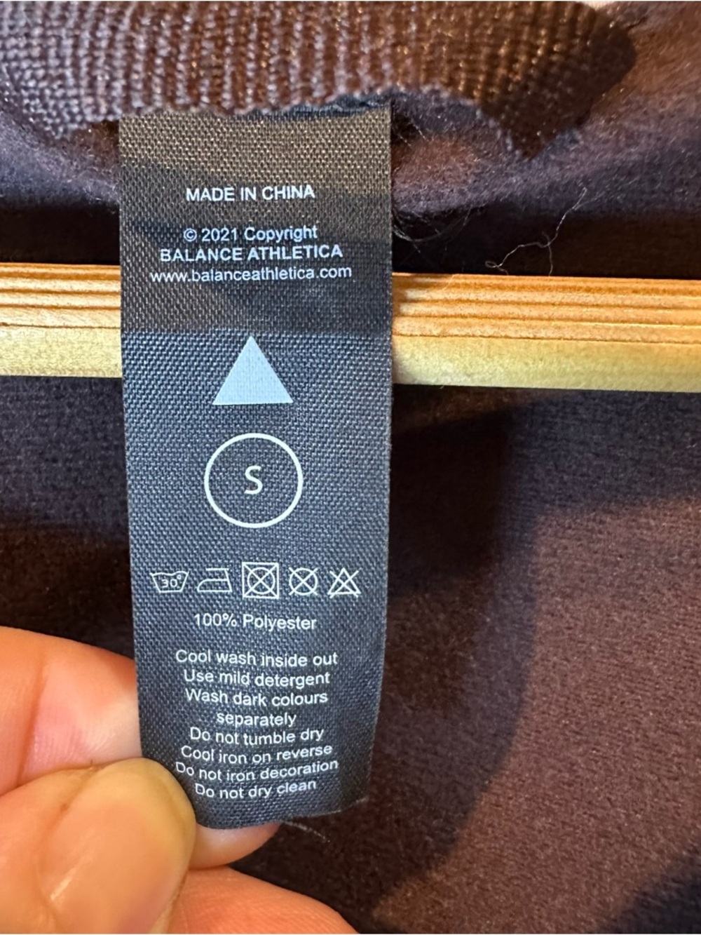 Balance Athletica Vitality Ethos Cropped Plaid Windbreaker Jacket - Picture 3 of 5